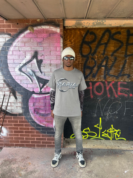 Chrome Tee - Grey