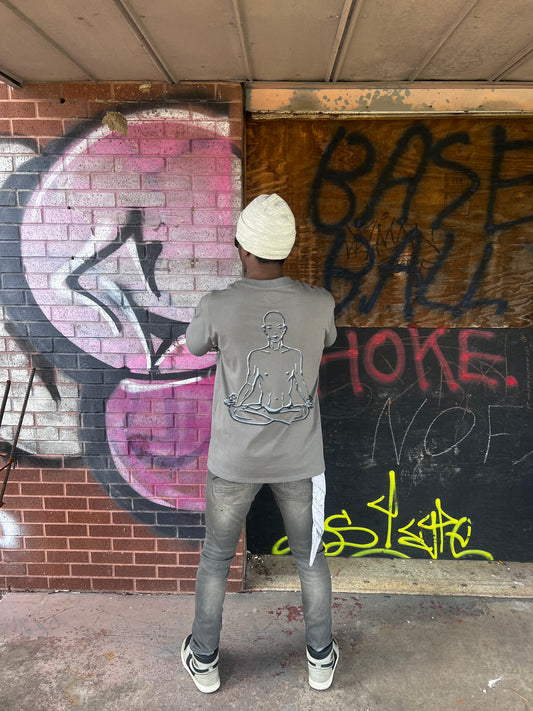 Chrome Tee - Grey