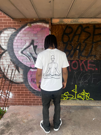 Chrome Tee - White